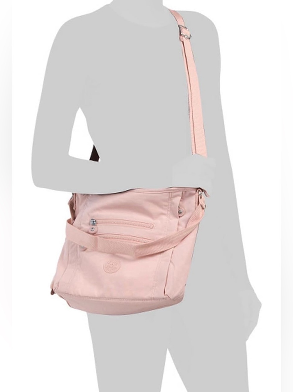 Kipling Belammie Crossbody Shoulder Bag in Illuminating Pink NWOT - Picture 2 of 12